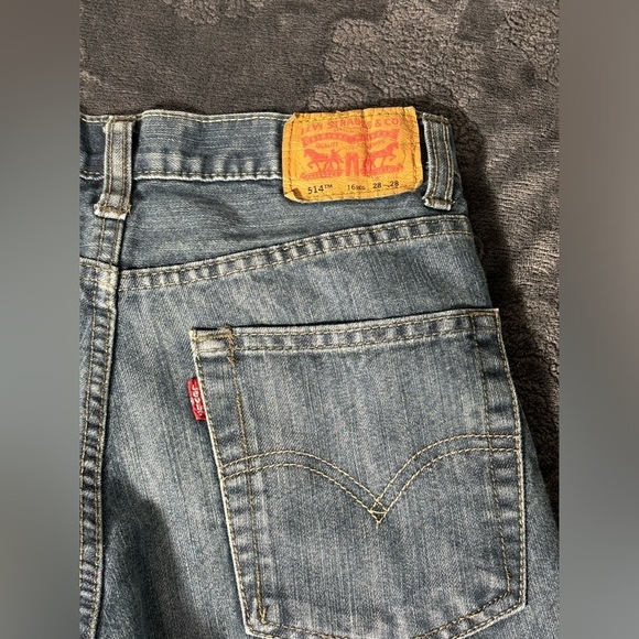 Men's Levi's 514™ Slim Straight Jeans Blue W28/L28 - Picture 6 of 8